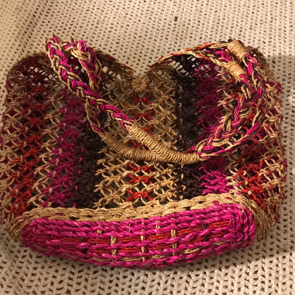 Crocheted Summer Tote Bag